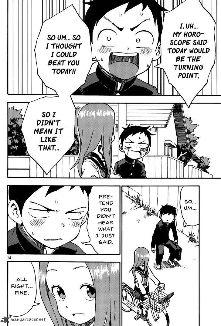 Karakai Jouzu No Takagi San Chapter 36 Page 14