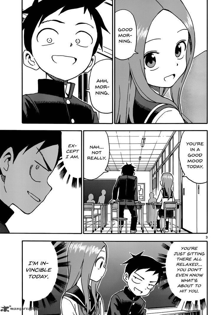 Karakai Jouzu No Takagi San Chapter 36 Page 3