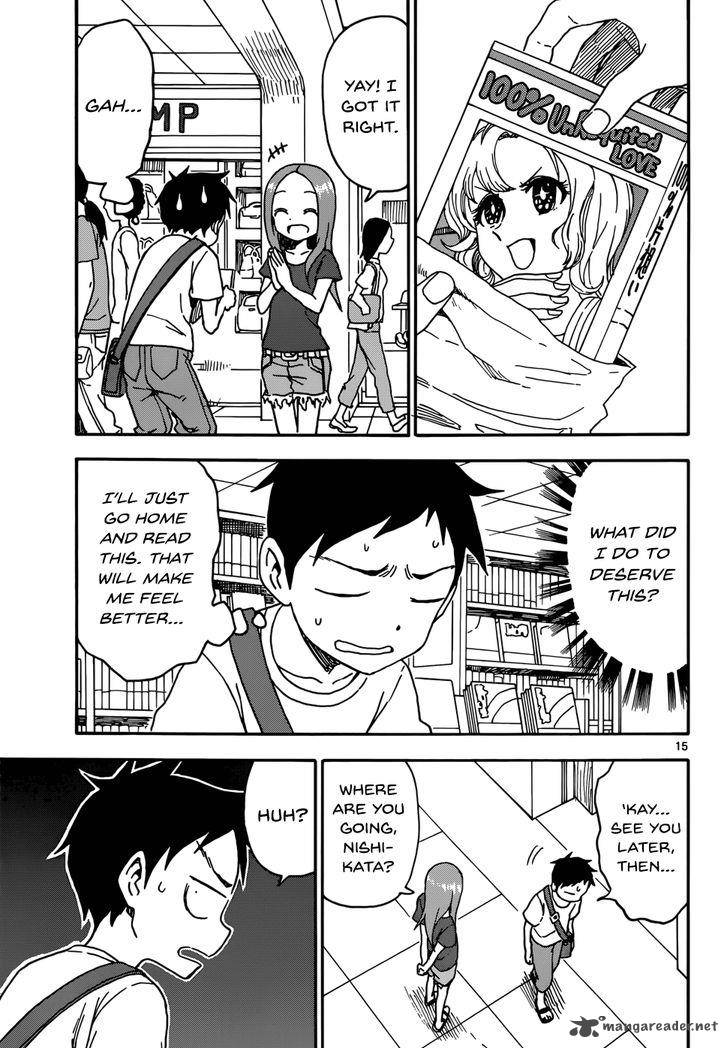 Karakai Jouzu No Takagi San Chapter 37 Page 16