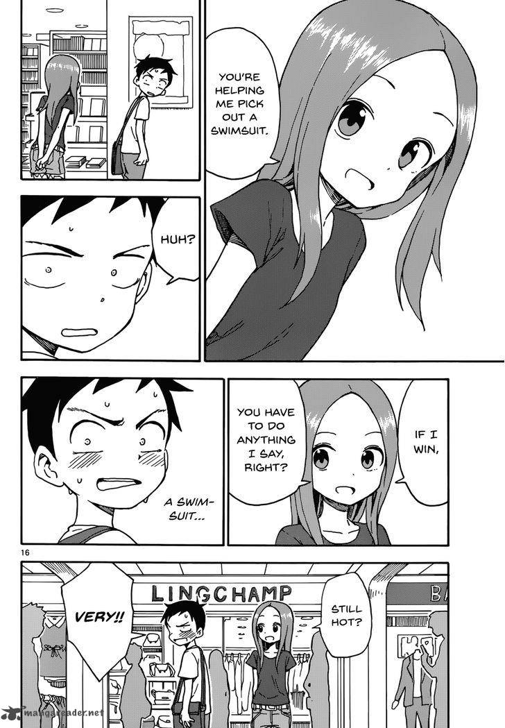 Karakai Jouzu No Takagi San Chapter 37 Page 17