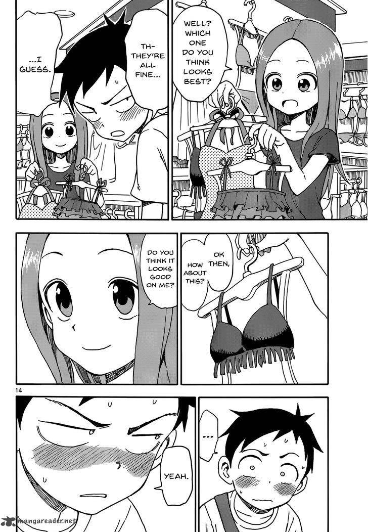 Karakai Jouzu No Takagi San Chapter 38 Page 14