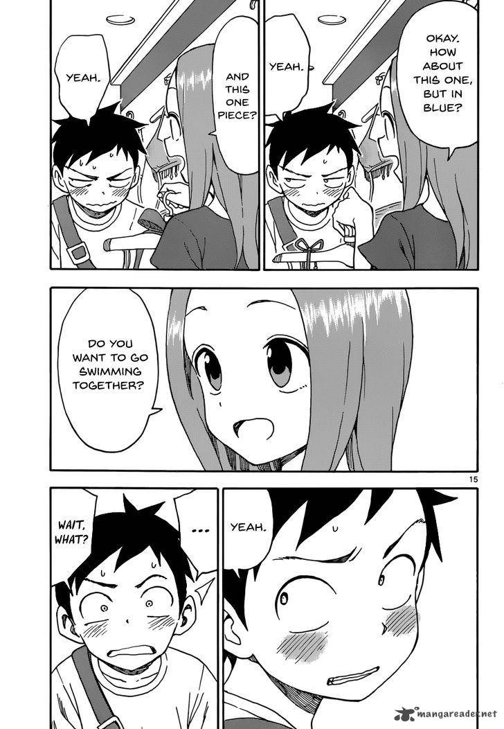 Karakai Jouzu No Takagi San Chapter 38 Page 15