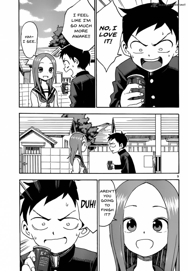 Karakai Jouzu No Takagi San Chapter 39 Page 9