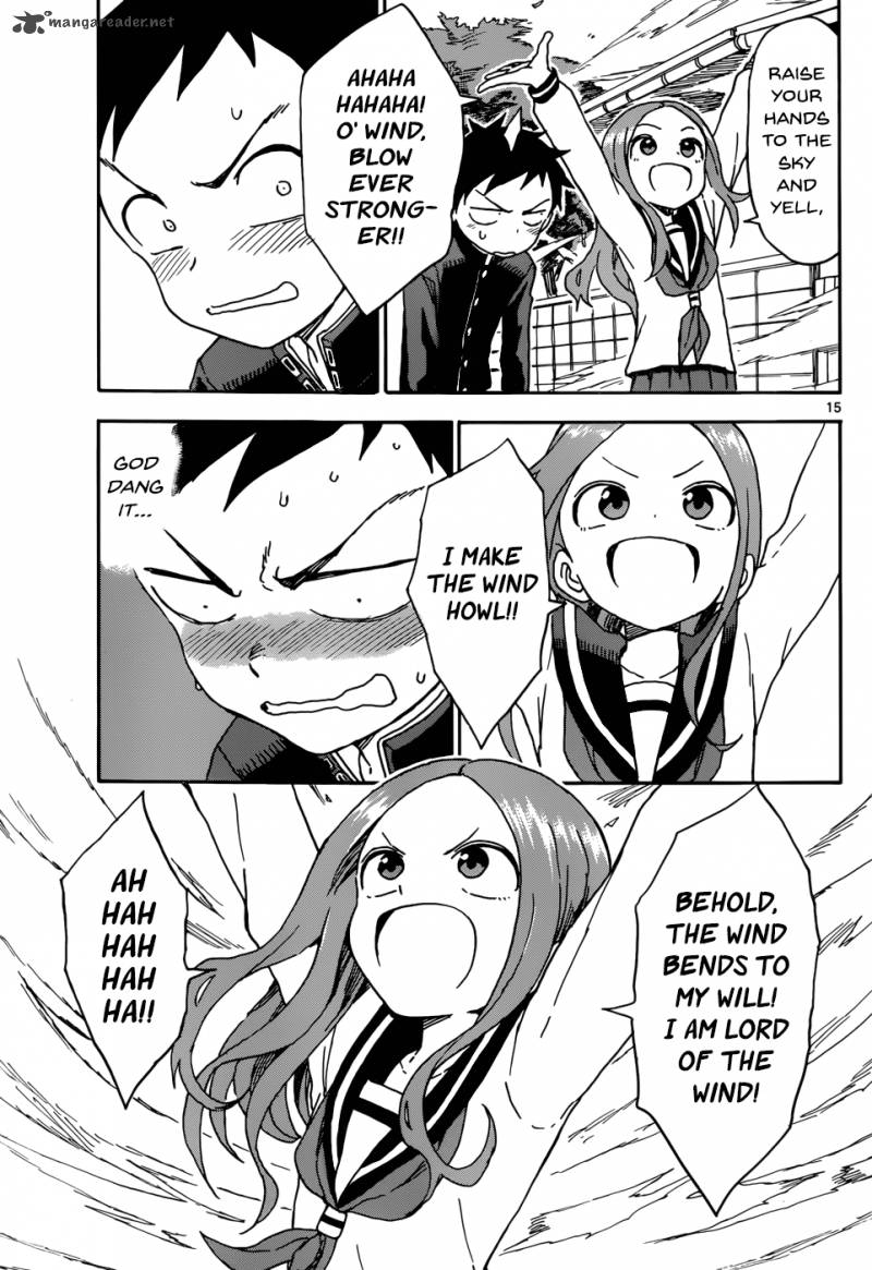 Karakai Jouzu No Takagi San Chapter 40 Page 15