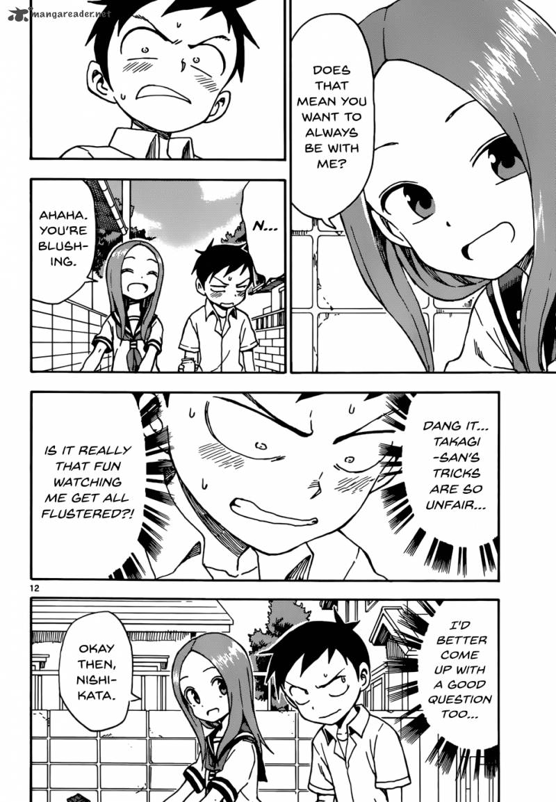 Karakai Jouzu No Takagi San Chapter 41 Page 12