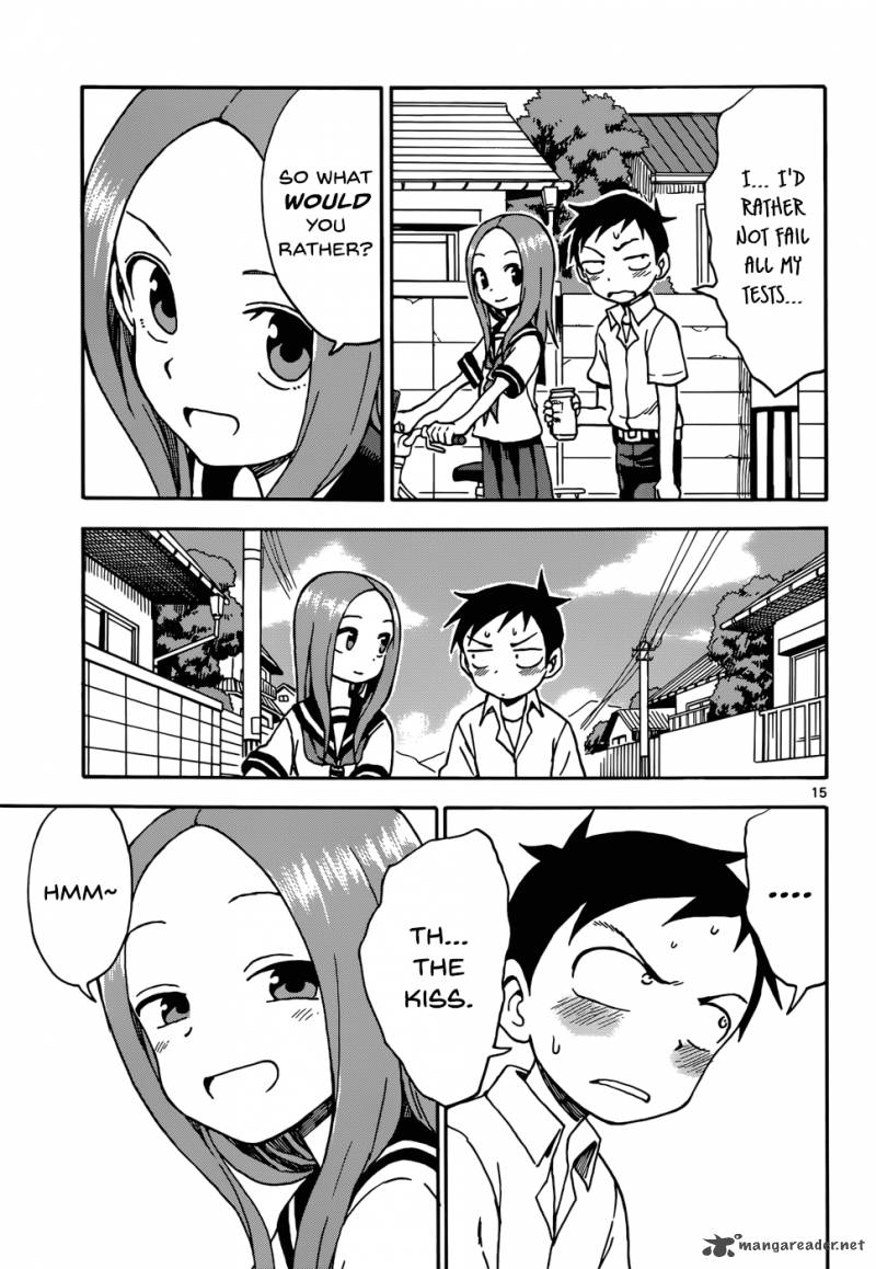 Karakai Jouzu No Takagi San Chapter 41 Page 15