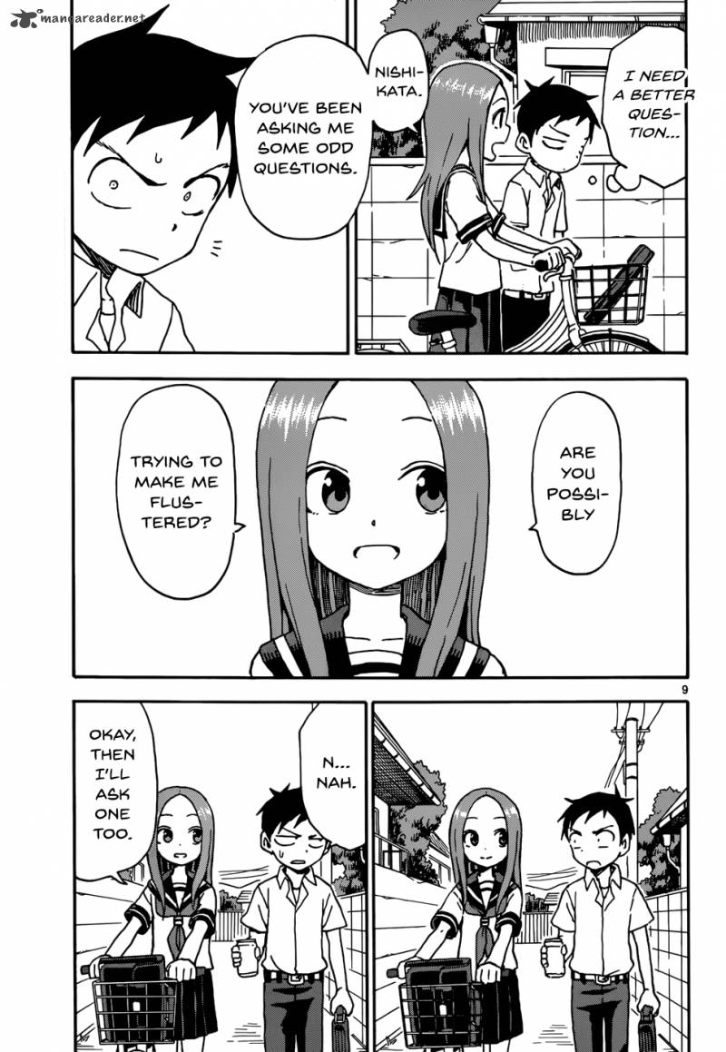 Karakai Jouzu No Takagi San Chapter 41 Page 9