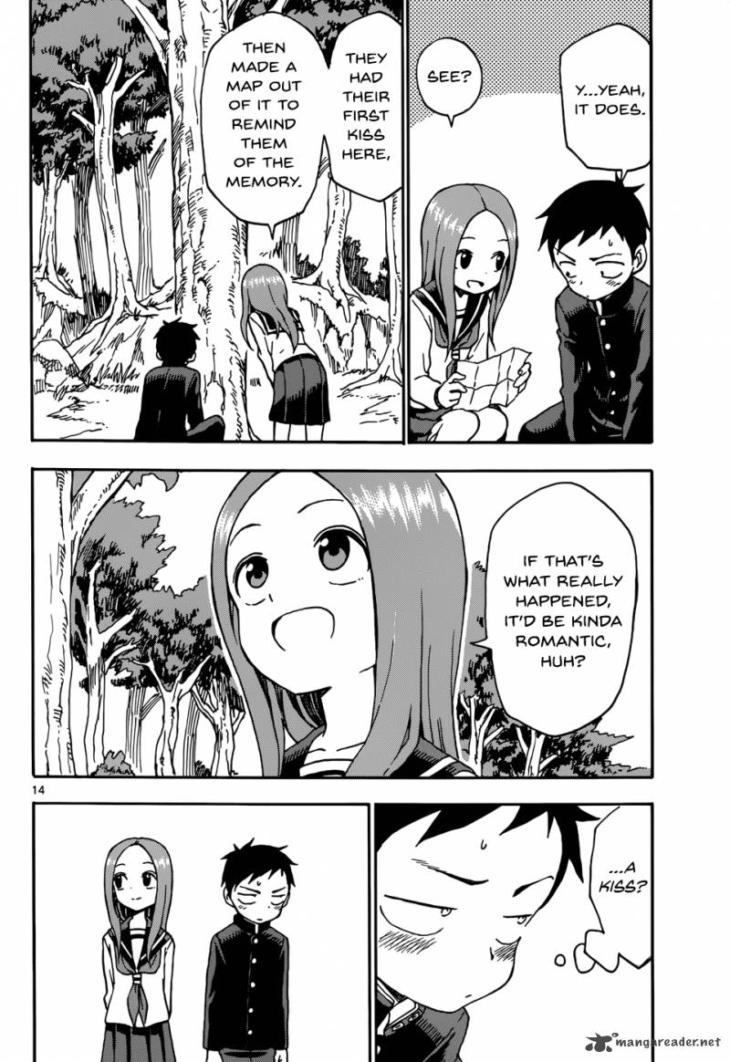 Karakai Jouzu No Takagi San Chapter 42 Page 14