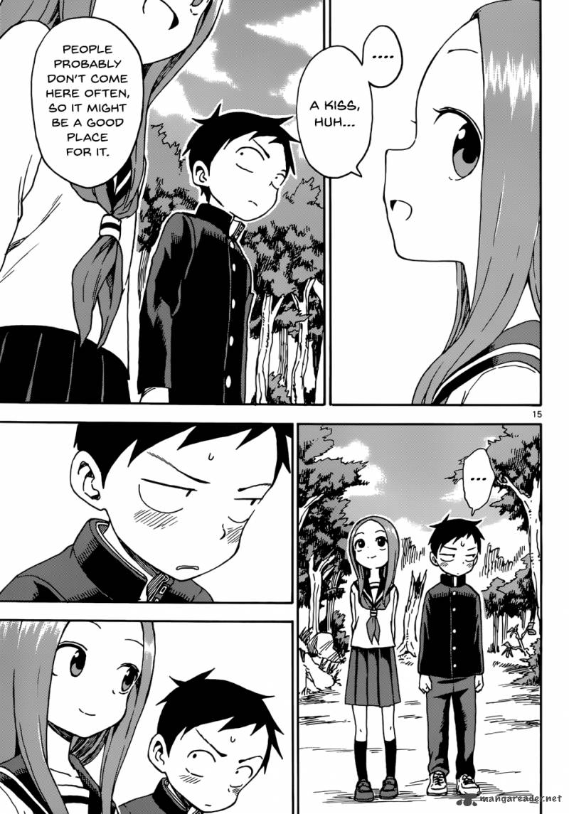 Karakai Jouzu No Takagi San Chapter 42 Page 15