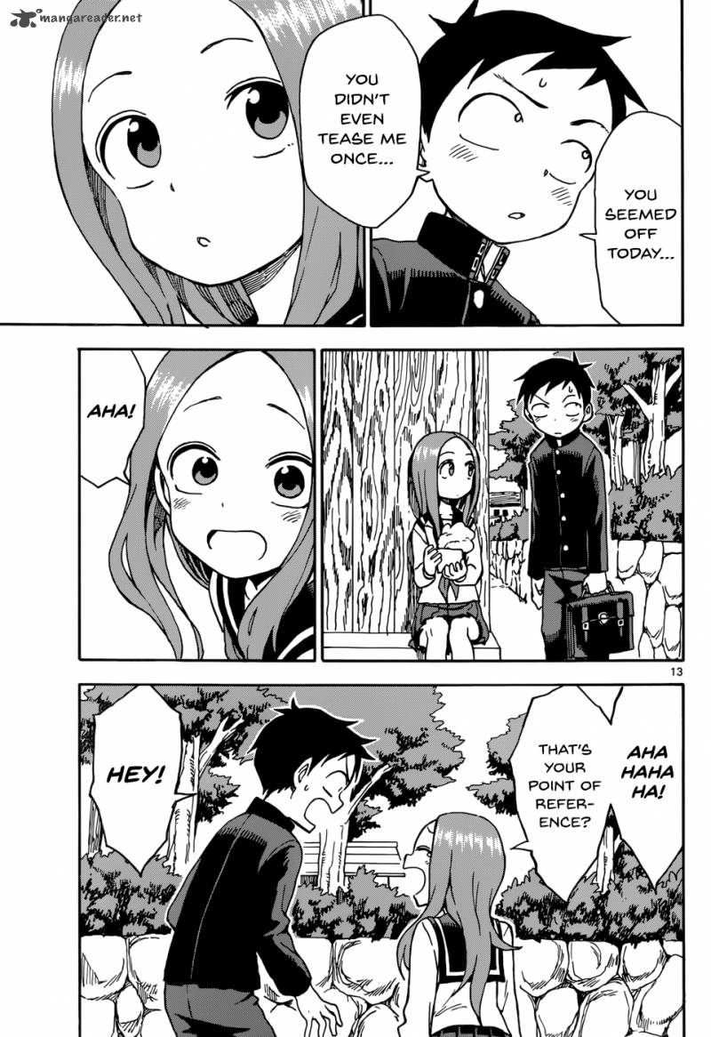 Karakai Jouzu No Takagi San Chapter 44 Page 13