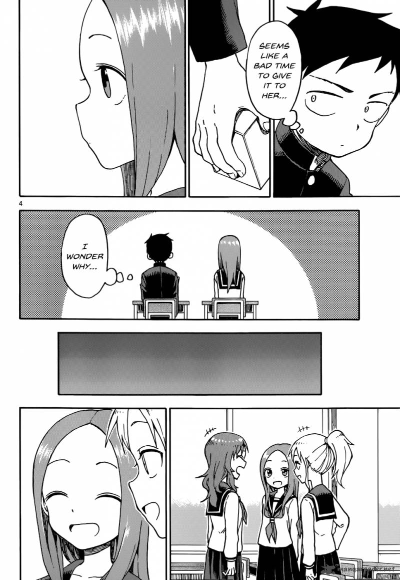 Karakai Jouzu No Takagi San Chapter 44 Page 4