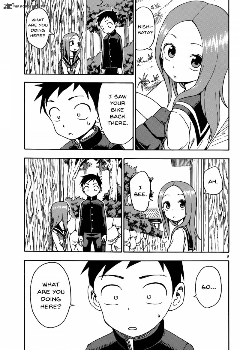 Karakai Jouzu No Takagi San Chapter 44 Page 9