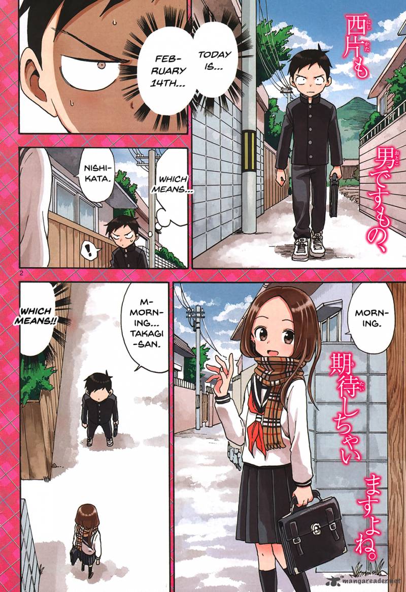 Karakai Jouzu No Takagi San Chapter 45 Page 1