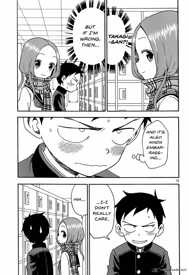 Karakai Jouzu No Takagi San Chapter 45 Page 14