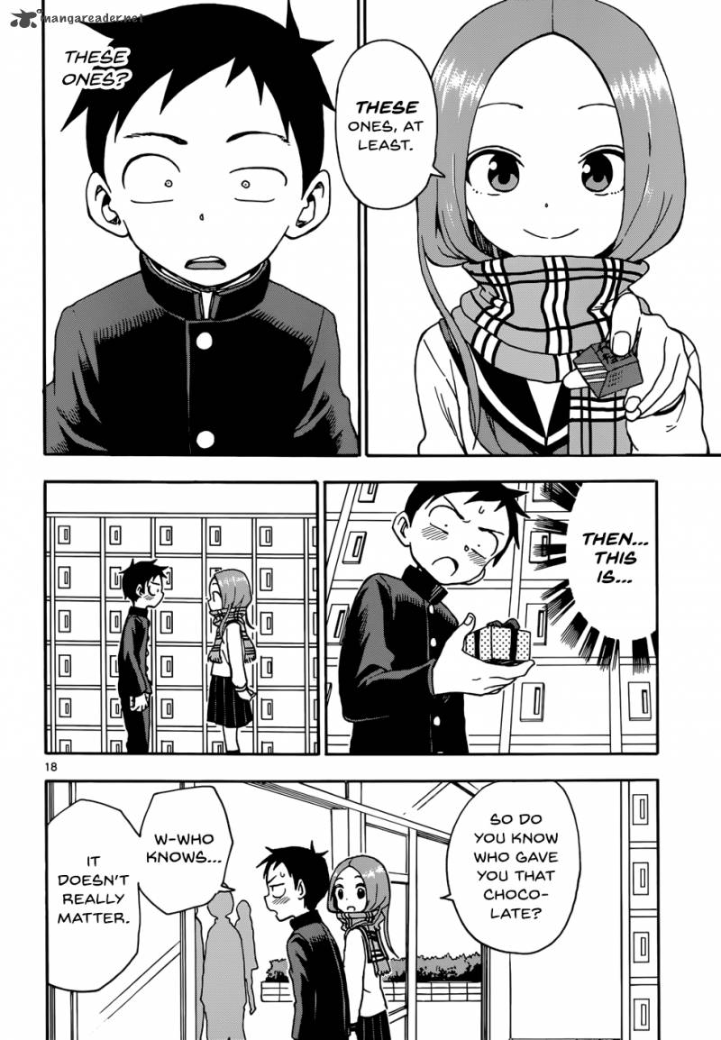 Karakai Jouzu No Takagi San Chapter 45 Page 17