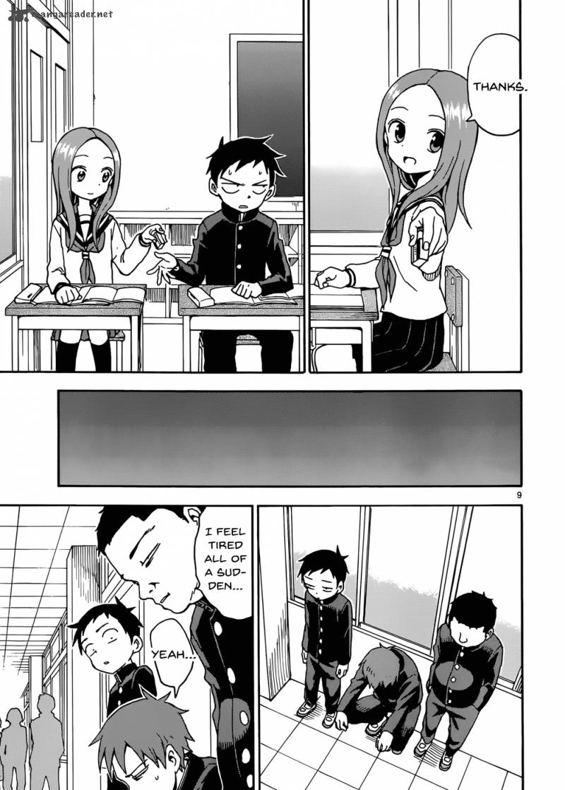 Karakai Jouzu No Takagi San Chapter 45 Page 8