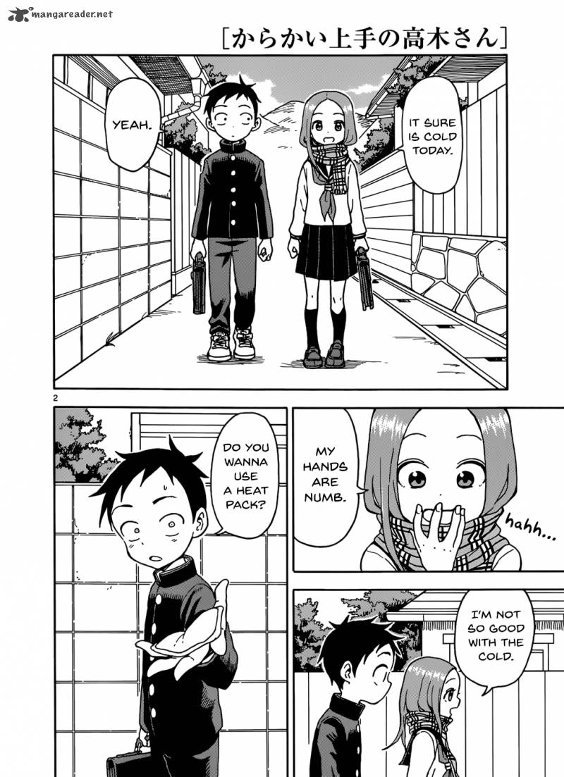 Karakai Jouzu No Takagi San Chapter 46 Page 2