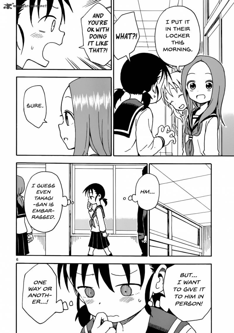 Karakai Jouzu No Takagi San Chapter 47 Page 6