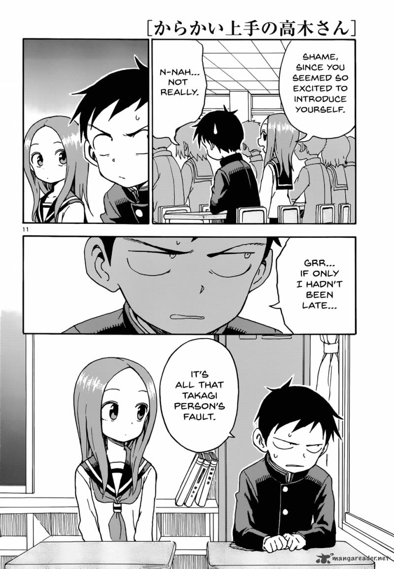 Karakai Jouzu No Takagi San Chapter 48 Page 11