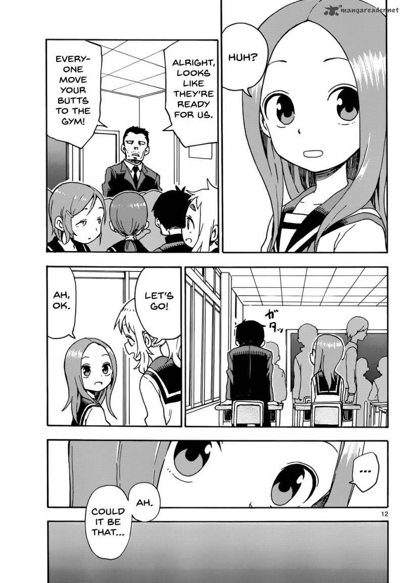 Karakai Jouzu No Takagi San Chapter 48 Page 12