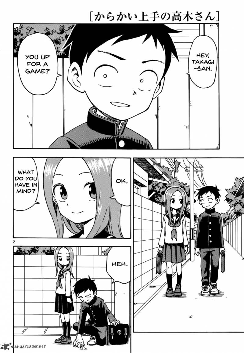 Karakai Jouzu No Takagi San Chapter 49 Page 2