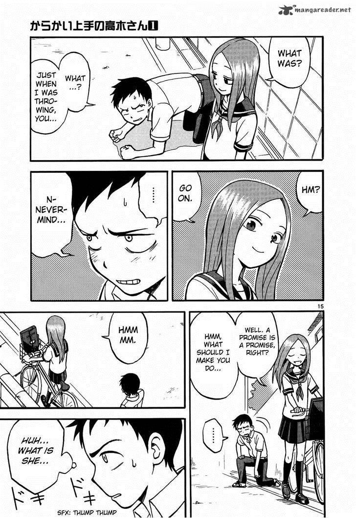 Karakai Jouzu No Takagi San Chapter 5 Page 15