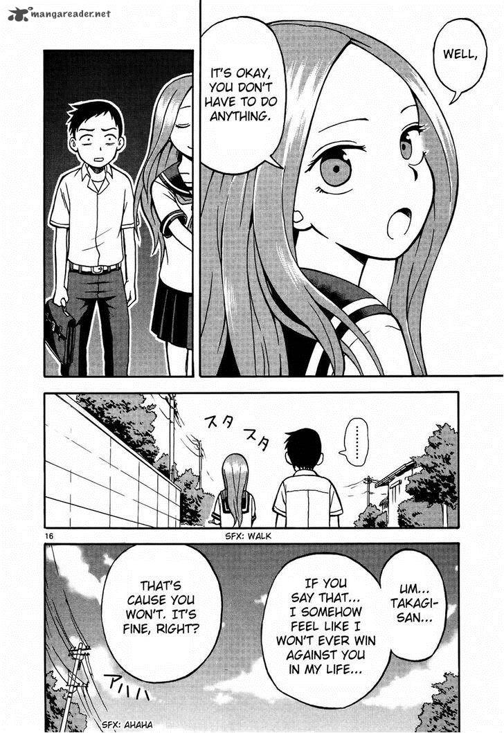 Karakai Jouzu No Takagi San Chapter 5 Page 16