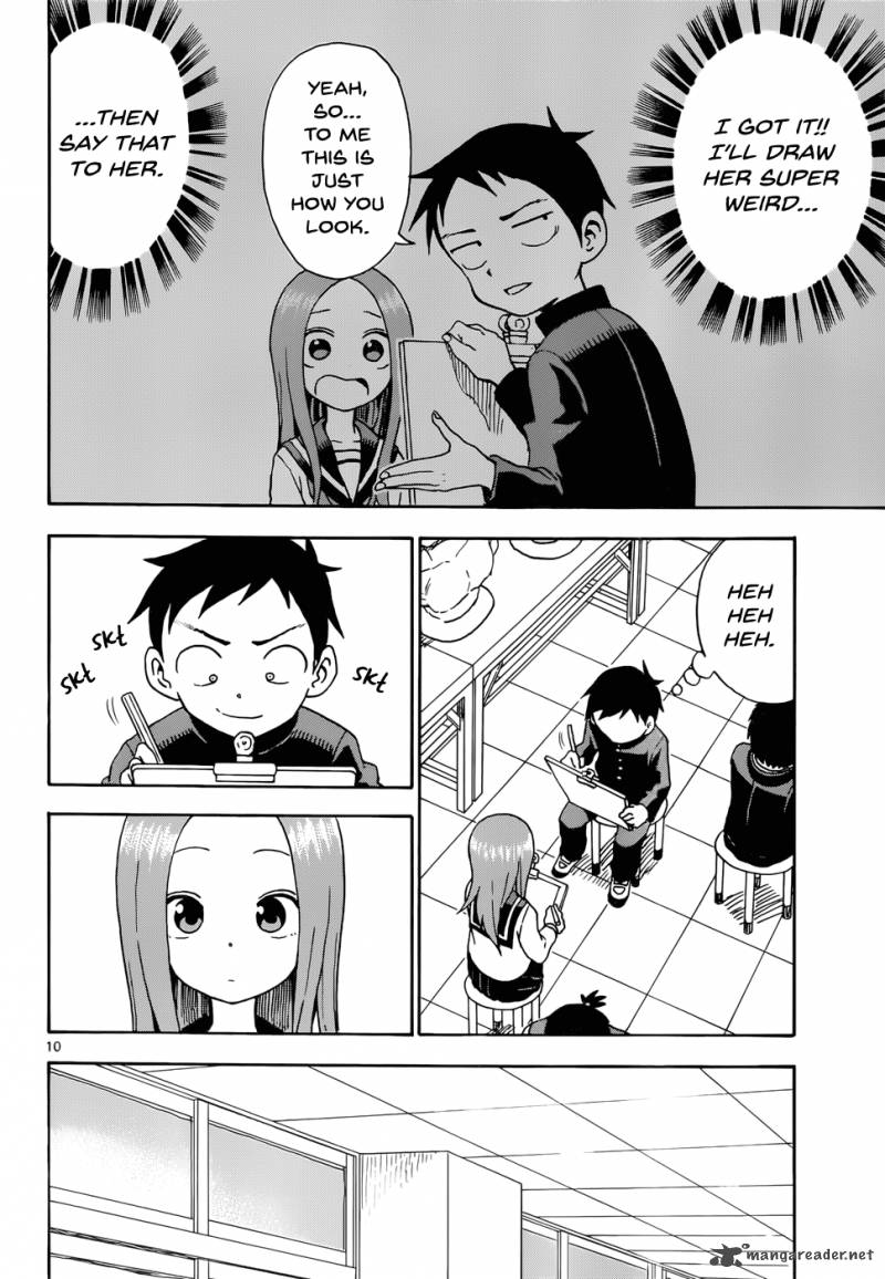 Karakai Jouzu No Takagi San Chapter 50 Page 10