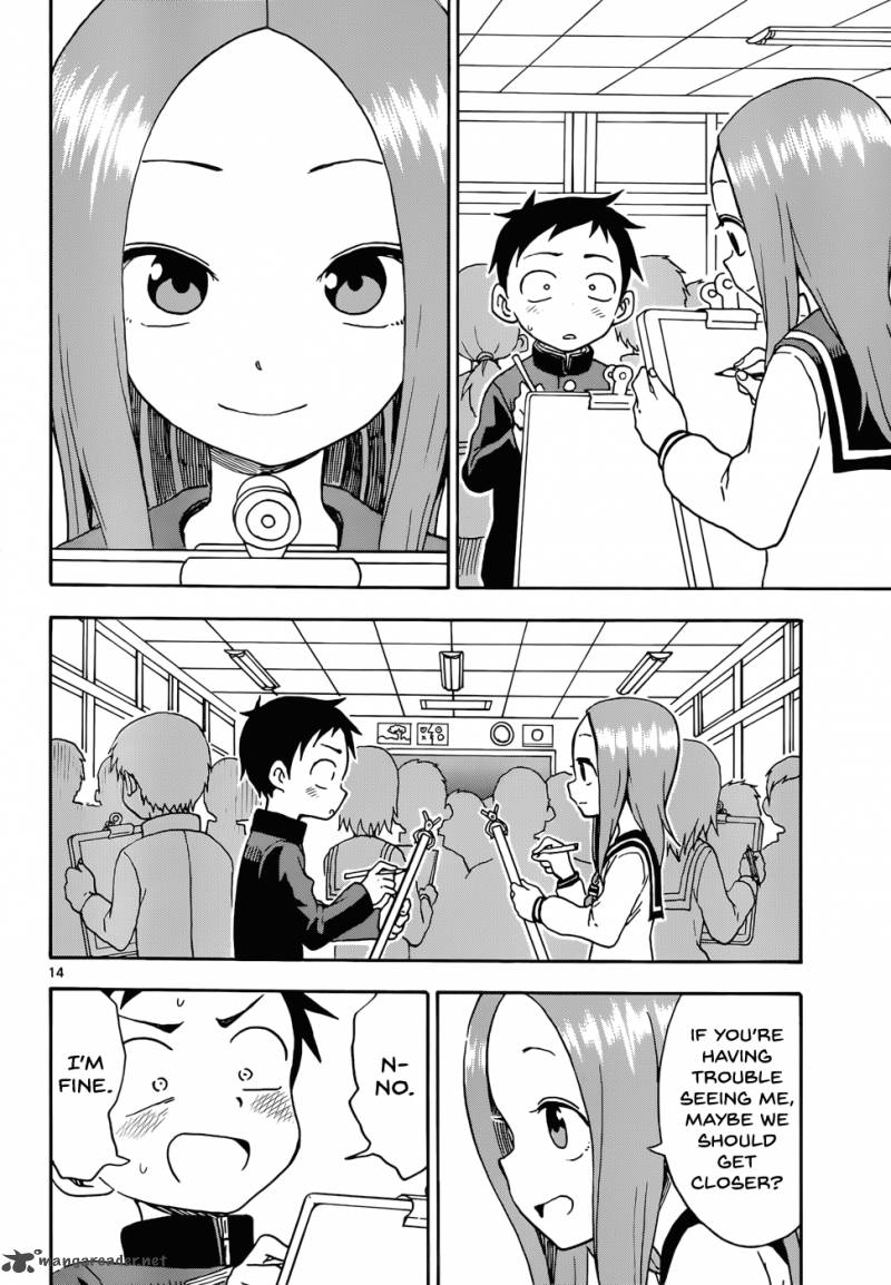 Karakai Jouzu No Takagi San Chapter 50 Page 14