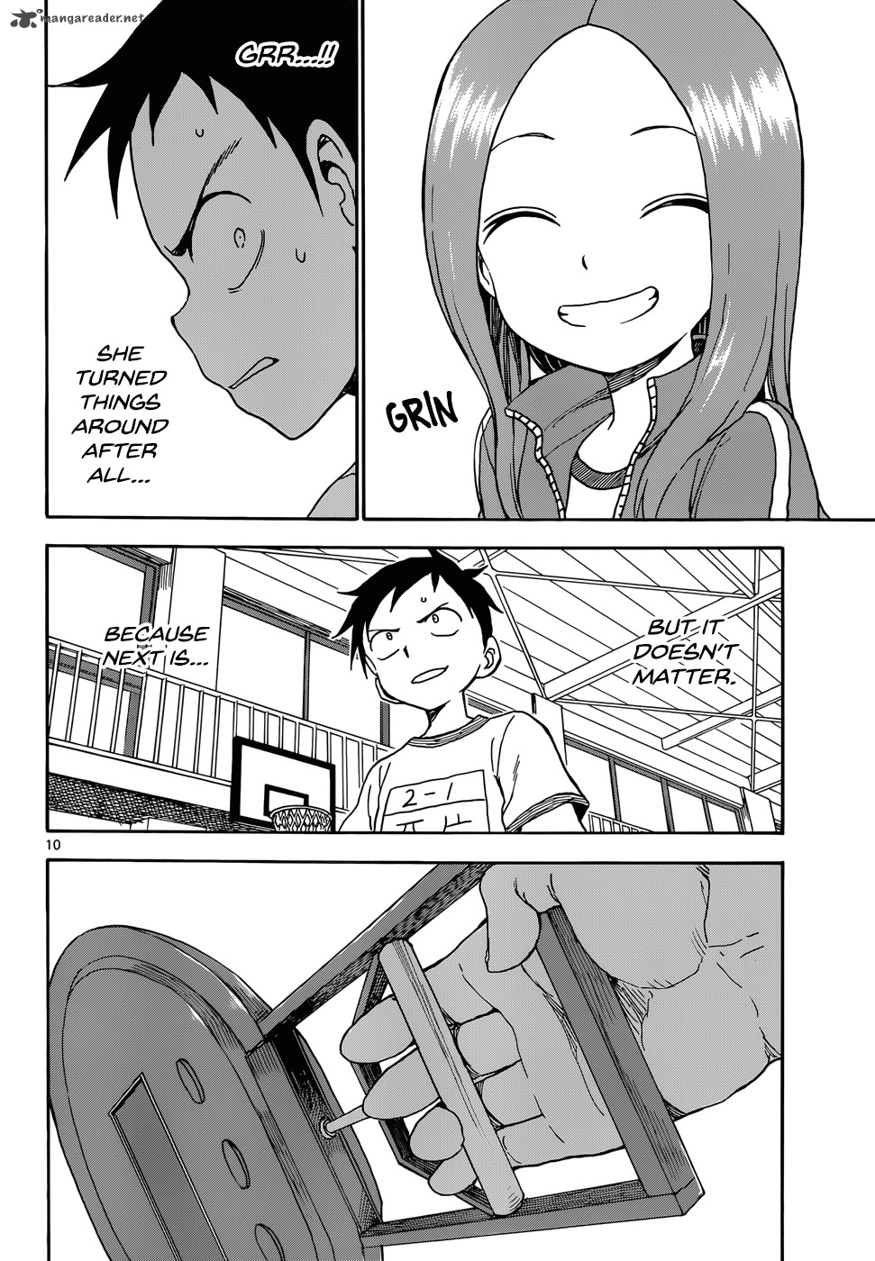 Karakai Jouzu No Takagi San Chapter 52 Page 10