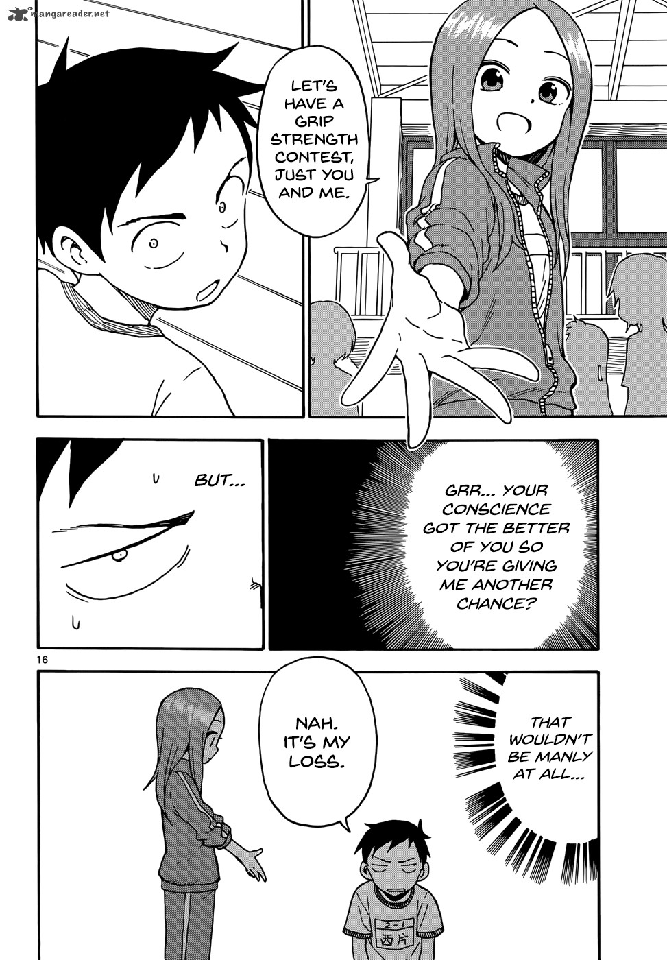 Karakai Jouzu No Takagi San Chapter 52 Page 16