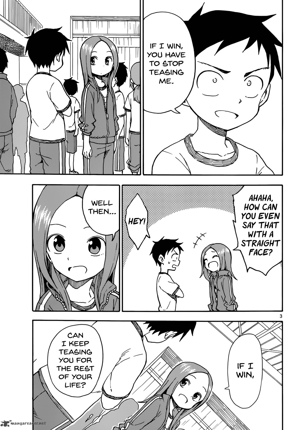 Karakai Jouzu No Takagi San Chapter 52 Page 3