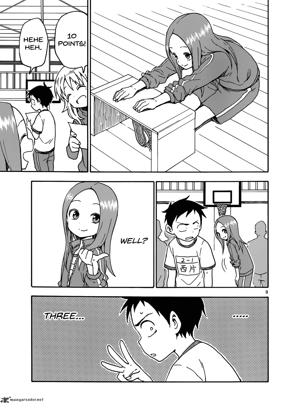 Karakai Jouzu No Takagi San Chapter 52 Page 9