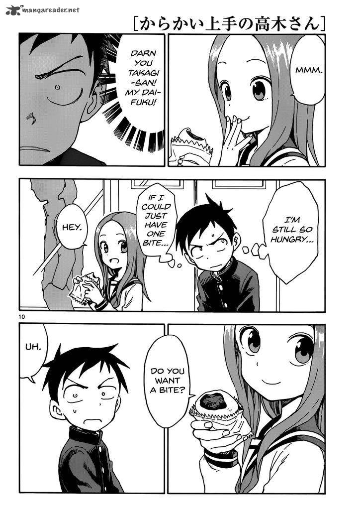 Karakai Jouzu No Takagi San Chapter 54 Page 10