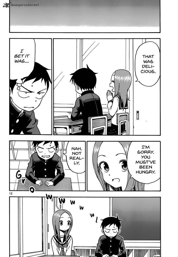 Karakai Jouzu No Takagi San Chapter 54 Page 12