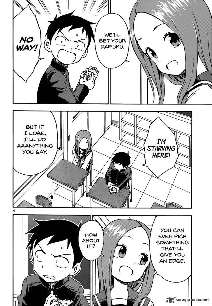 Karakai Jouzu No Takagi San Chapter 54 Page 4