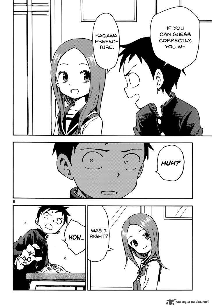 Karakai Jouzu No Takagi San Chapter 54 Page 8