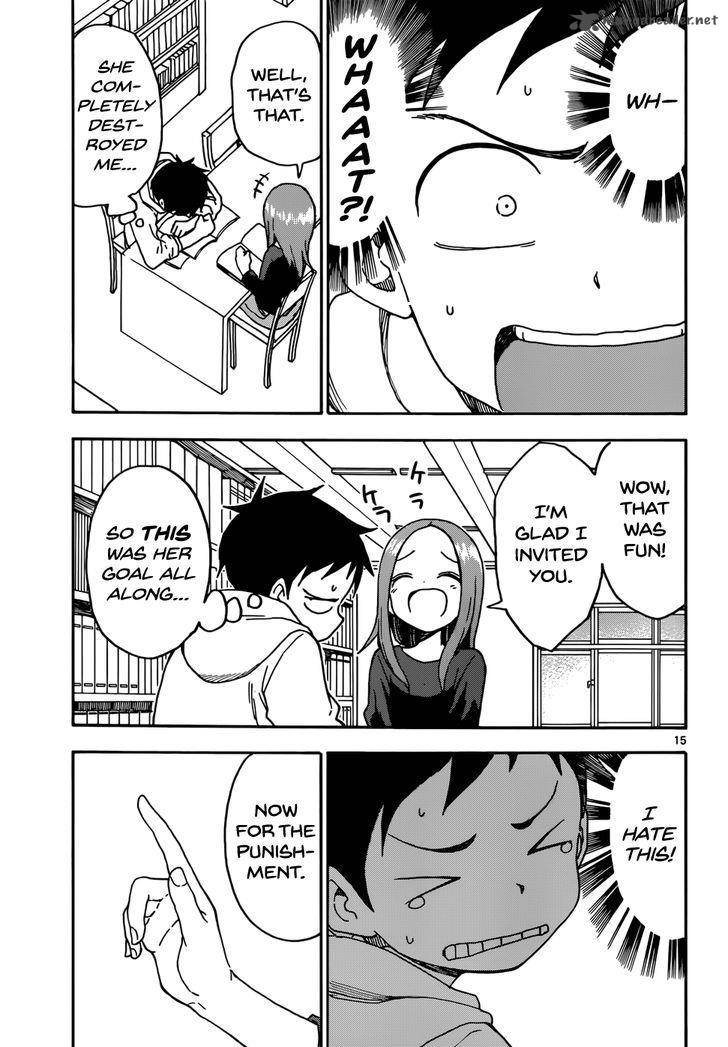 Karakai Jouzu No Takagi San Chapter 55 Page 15