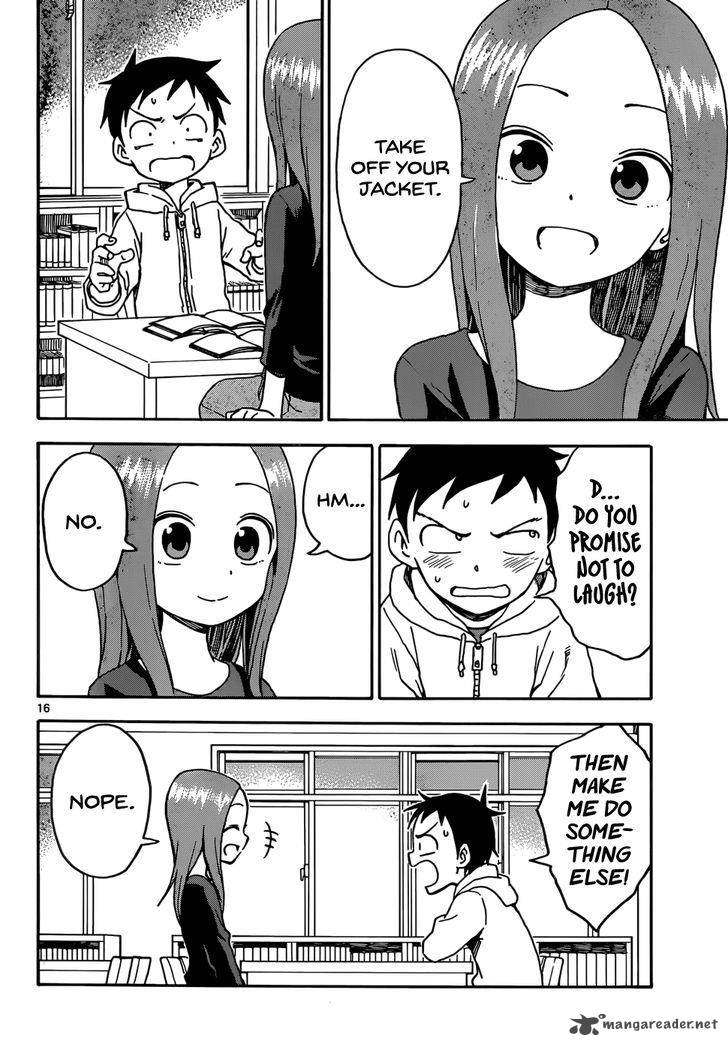 Karakai Jouzu No Takagi San Chapter 55 Page 16