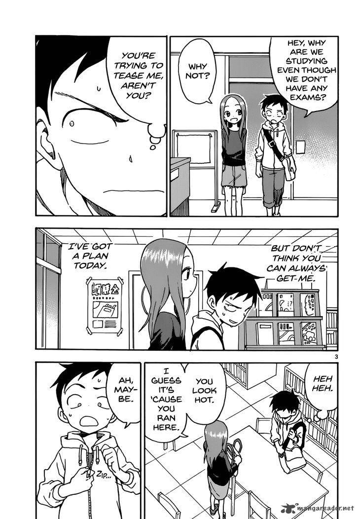 Karakai Jouzu No Takagi San Chapter 55 Page 3