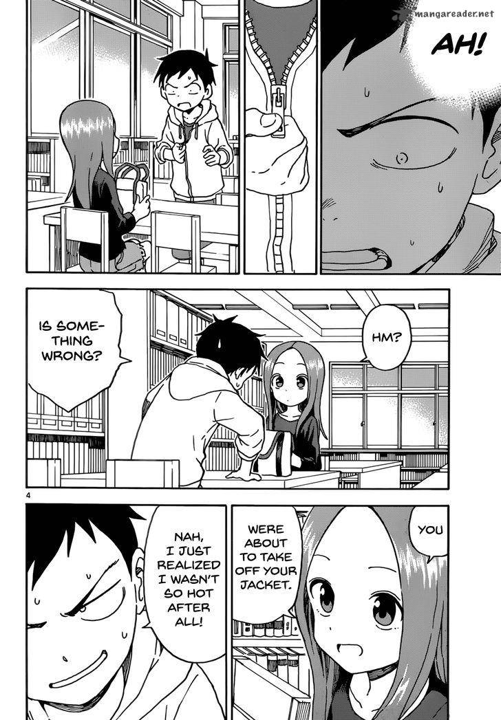 Karakai Jouzu No Takagi San Chapter 55 Page 4