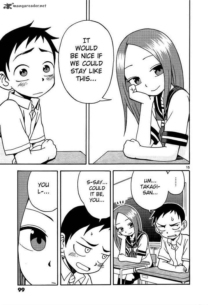 Karakai Jouzu No Takagi San Chapter 6 Page 15