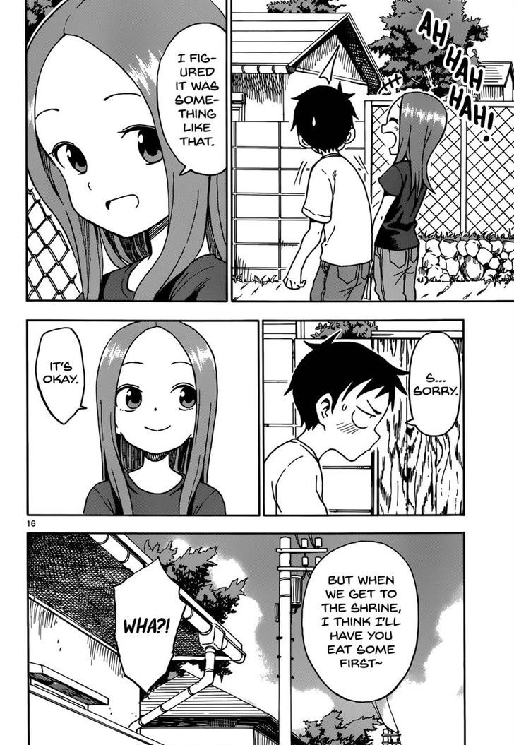 Karakai Jouzu No Takagi San Chapter 60 Page 15