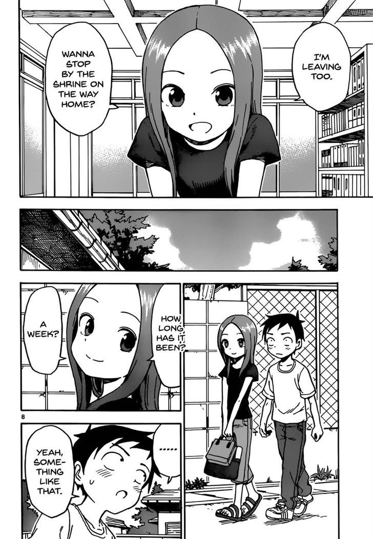 Karakai Jouzu No Takagi San Chapter 60 Page 7