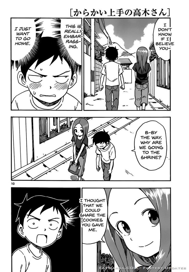 Karakai Jouzu No Takagi San Chapter 60 Page 9