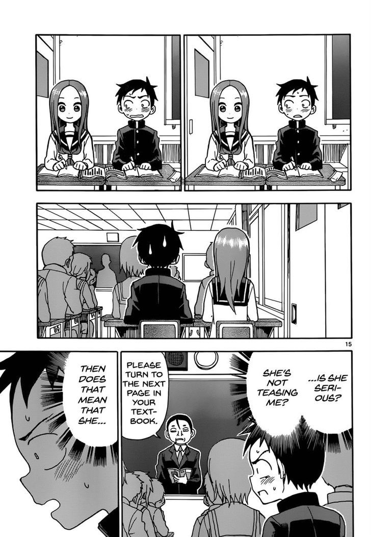 Karakai Jouzu No Takagi San Chapter 61 Page 15