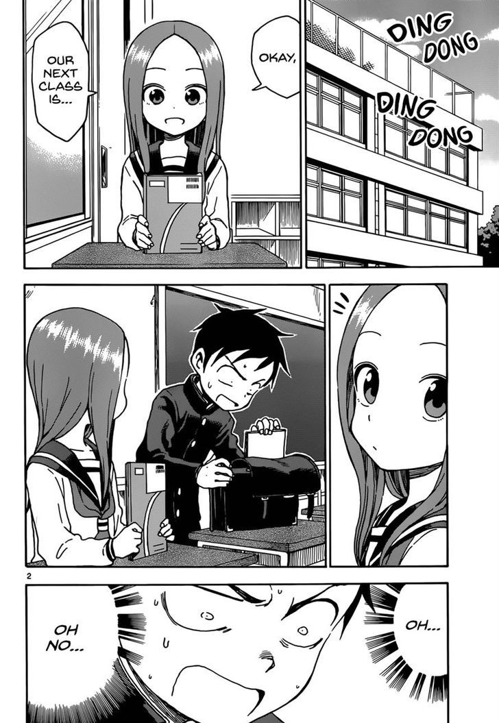 Karakai Jouzu No Takagi San Chapter 61 Page 2