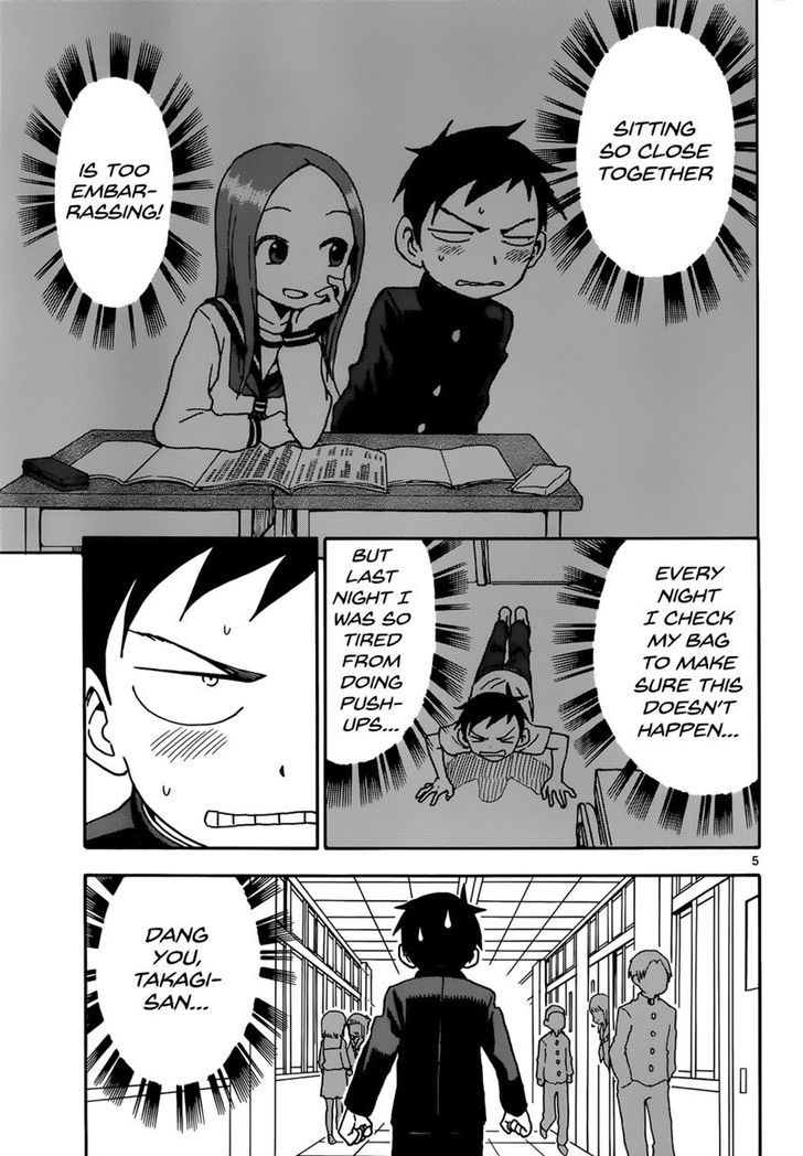 Karakai Jouzu No Takagi San Chapter 61 Page 5