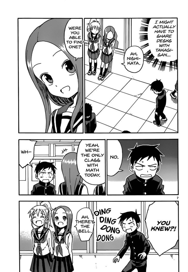 Karakai Jouzu No Takagi San Chapter 61 Page 7