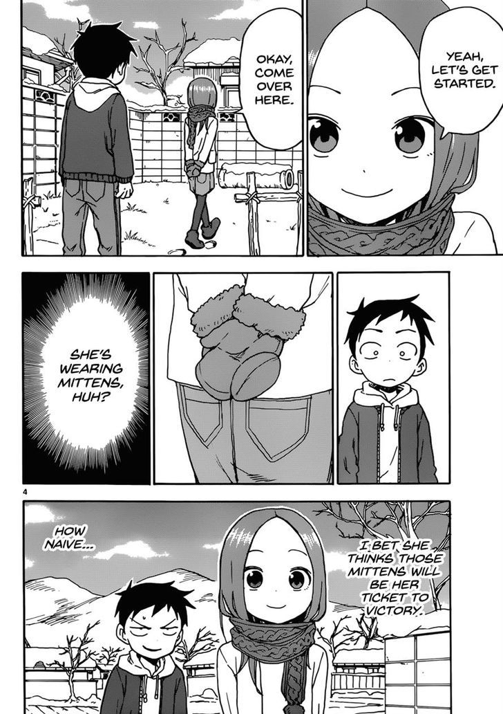 Karakai Jouzu No Takagi San Chapter 62 Page 4